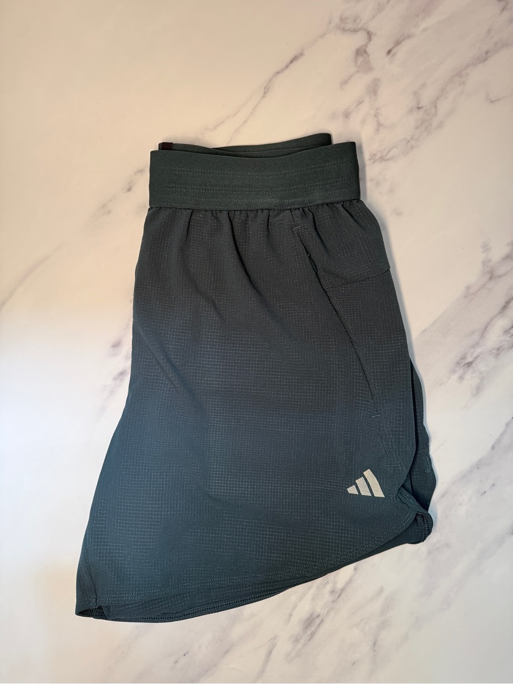Adidas Dark Teal Athletic Short - Small